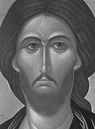 Лик на иконе слева и лицо на картине справа По прошествии дней шести - фото 11