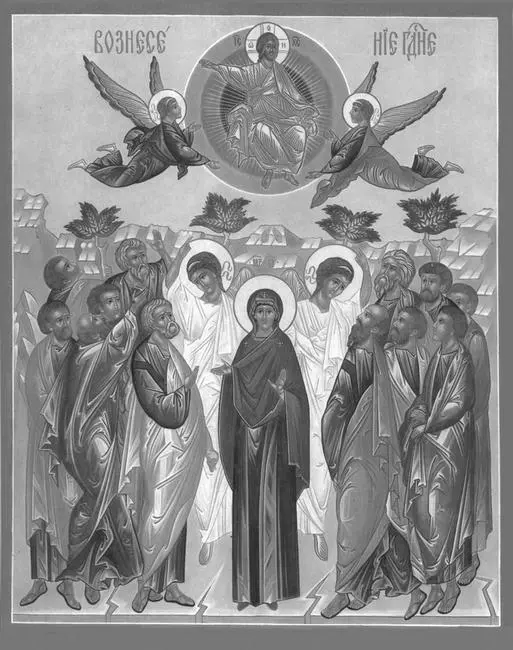 Икона Вознесение Господне Пятидесятница День Святой Троицы Праздник - фото 154