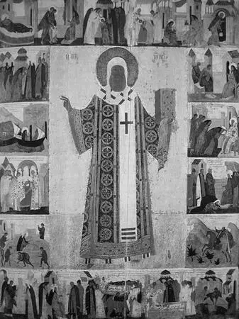 Дионисий и мастерская Святой митрополит Петр с житием 1480е гг Церковь - фото 208