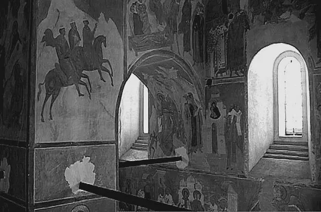 Дионисий и мастерская Фрески церкви Рождества Пресвятой Богородицы 1490 г - фото 214