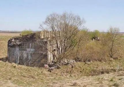 Опорный пункт литер В Стрелковый бруствер Современный вид Опорный пункт - фото 64
