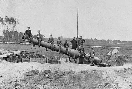 10дм орудие на временной крепостной позиции Фото 1915 г Из всех этих - фото 94