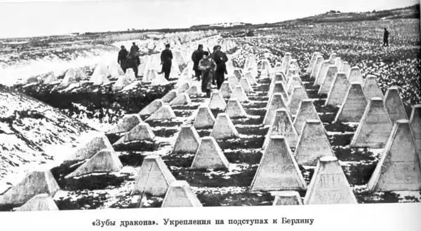 Зубы дракона Укрепления на подступах к Берлину Замученные в Освенциме 1945 - фото 185