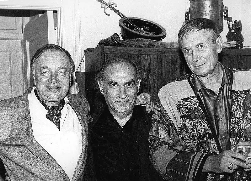 Андрей Вознесенский Соломон Волков и Евгений Евтушенко НьюЙорк 1985 Фото - фото 30