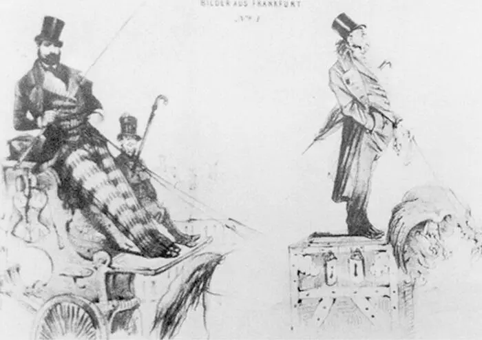 71 Эрнст Шальк и Филипп Херрлих Барон Мориц фон Бетман и барон Амшель фон - фото 17