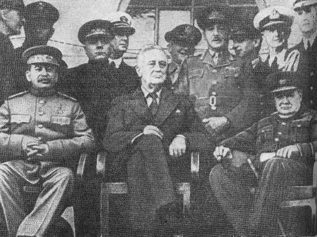 Участники Тегеранской конференции руководителей трех великих держав СССР - фото 7