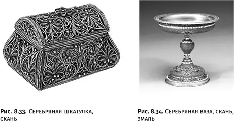 У серебра высокая ковкость гибкость оно легко полируется из него можно - фото 395
