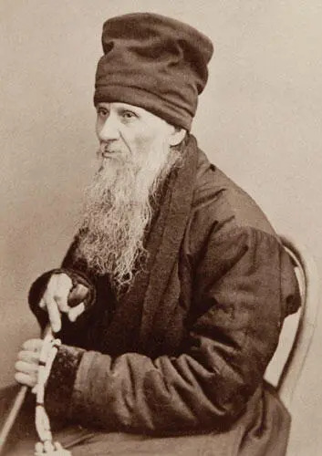 Преподобный Амвросий Гренков старец Оптиной пустыни Фотография 1870х гг - фото 240