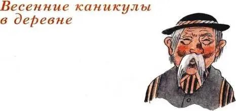 Весенние каникулы в деревне люблю весенние каникулы проводить в деревне - фото 75