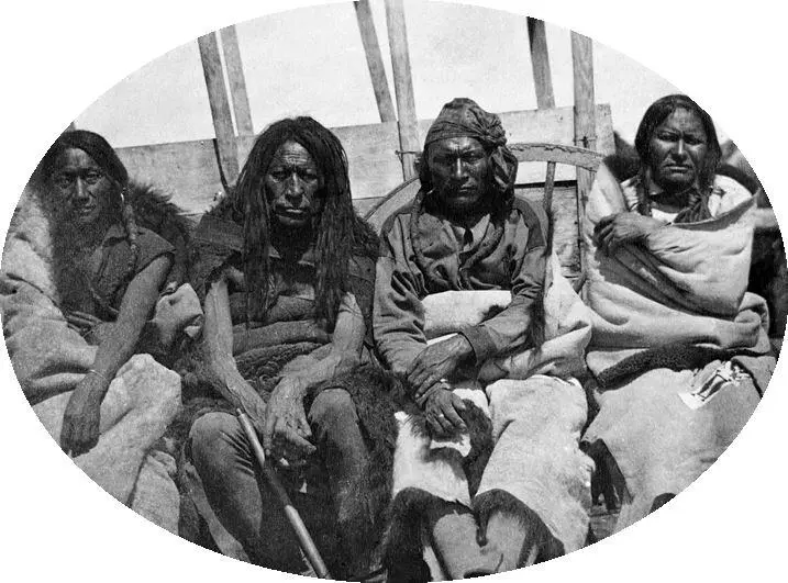 Лидеры арапахов В начале апреля 1867 г в форте Ларнед штат Канзас - фото 96