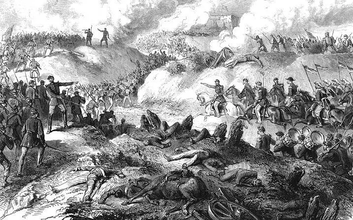 Штурм редута Сиерва 19 февраля 1868 года Для гарнизона это грозило повторением - фото 118