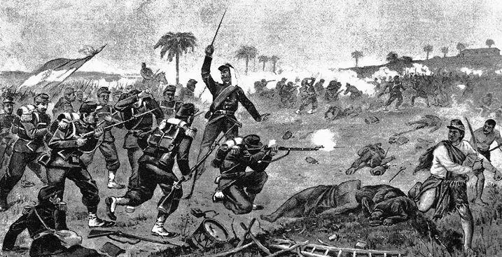 Атака аргентинцев на ЛомасВалентинас Несложно догадаться что Лопес - фото 143