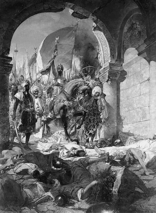 Вступление Мехмеда II в Константинополь Художник Б Констан Многие мужчины и - фото 46