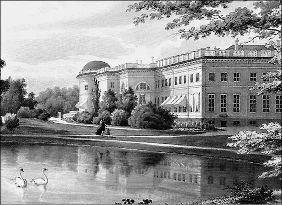 Александровский дворец в Царском Селе С акварели Е Мейера 1840е гг - фото 80