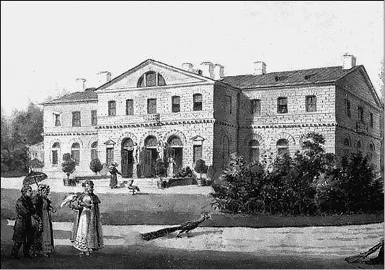 Усадьба Олениных Приютино Акварель ИА Иванова 1825 г В 9 км от - фото 118