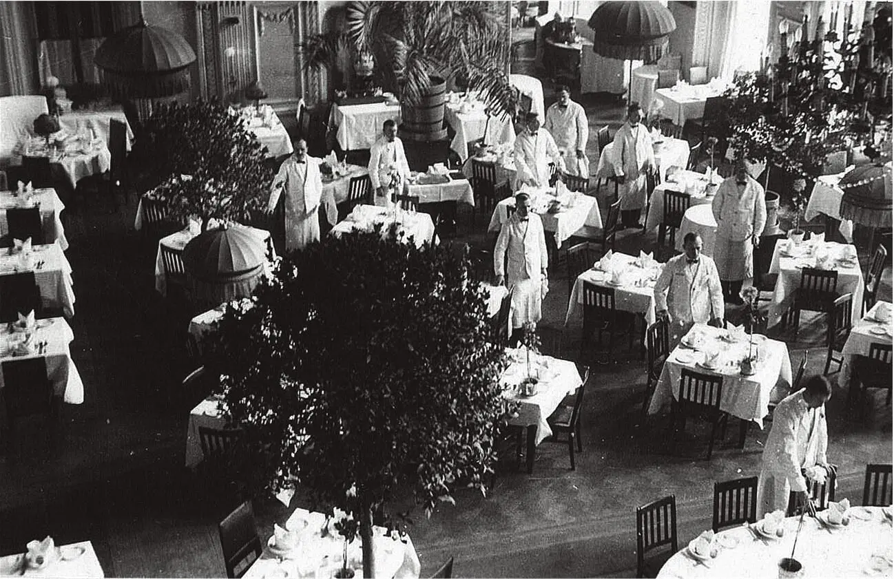 Ресторан в Грандотеле Москва 1931 РГАКФД Мешочники Москва 1929 РГАКФД - фото 23