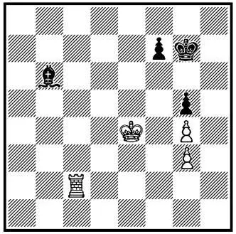 1 Kpe4f5 Cb6d8 2 Лc2c8 Cd8e7 3 Лc8e8 Се7f6 4 Лe8g8 Kpg7g8 5 - фото 105