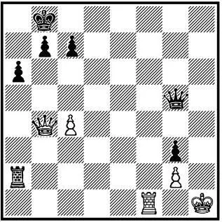 Белые делают ничью 1 Лf1f8 Kpb8a7 2Лf8a8 Kpa7 a8 3Фb4f8 Kpa8a7 - фото 159