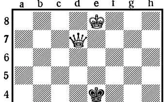 Зная способ матования ладьей уже нетрудно дать мат и ферзем Однако - фото 53