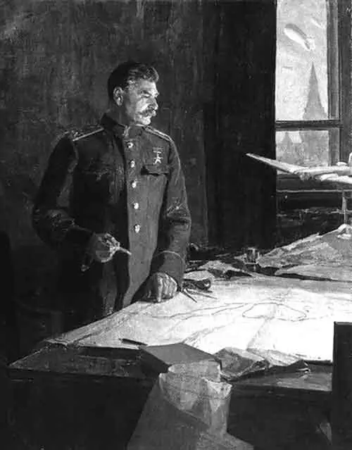 Рис 5 Федор Решетников Генералиссимус Советского Союза И В Сталин Вернемся - фото 5