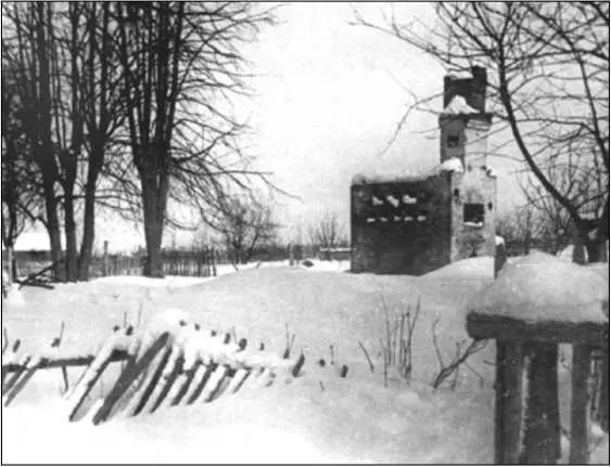 Деревня Перемилово после окончания боев зимой 1941 г Несколько хуже обстояли - фото 59