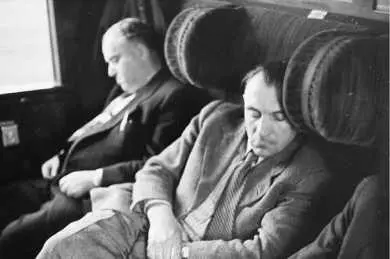 Густав Шебеш в пути 1949 год Так что бачи Густи премии не будет - фото 42
