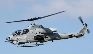 AH1W Супер Кобра США Экипаж 2 чел Максимальный взлетный вес 6690 кг - фото 266