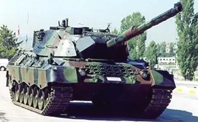 ОБТ Леопард1T ГерманияТурция Экипаж 4 чел Боевой вес 42 т - фото 289