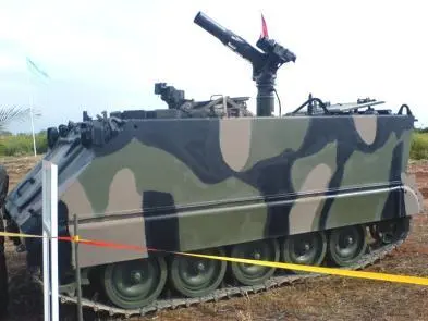 СПУ ПТУР ТОУ на M113 Тур Экипаж 4 чел Боевой вес 12 т Вооружение - фото 330