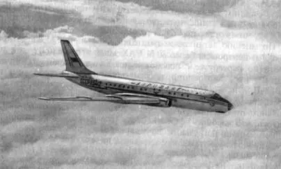 Рис 189 Один из первых серийных Ту104 Рис 190 Самолет Ту104А - фото 184