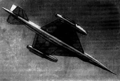 Рис 220 Схема экспериментального самолета НМ1 Сверхзвуковой - фото 215