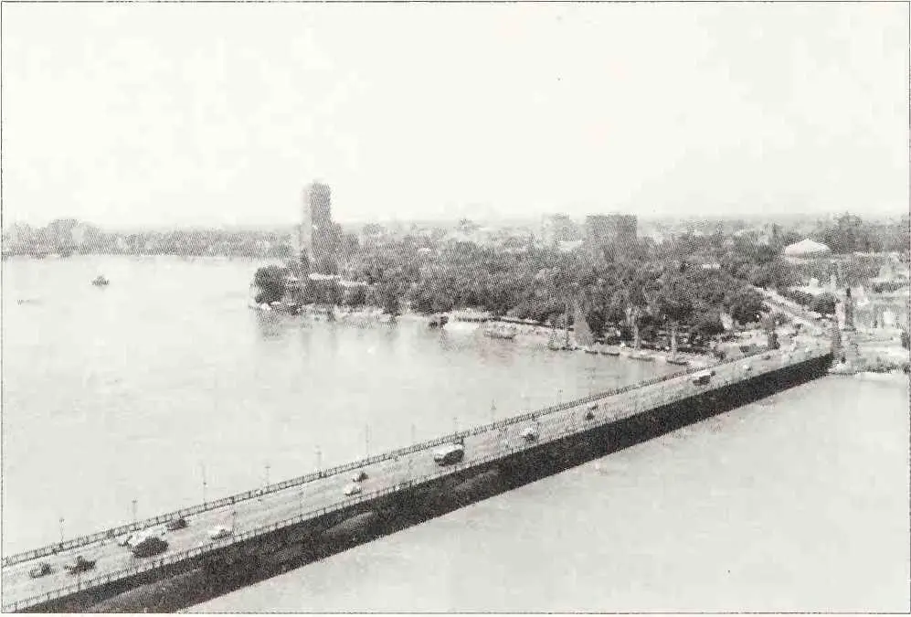 Мост через Нил Египет Луксор Сфинкс 1963 год Немые свидетели былых - фото 28