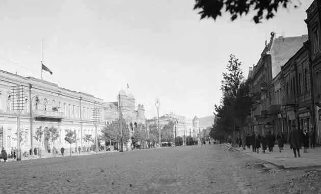 Одна из центральных улиц Тбилиси 1931 год Фото Уильяма Осгуда Филда Боржоми - фото 43