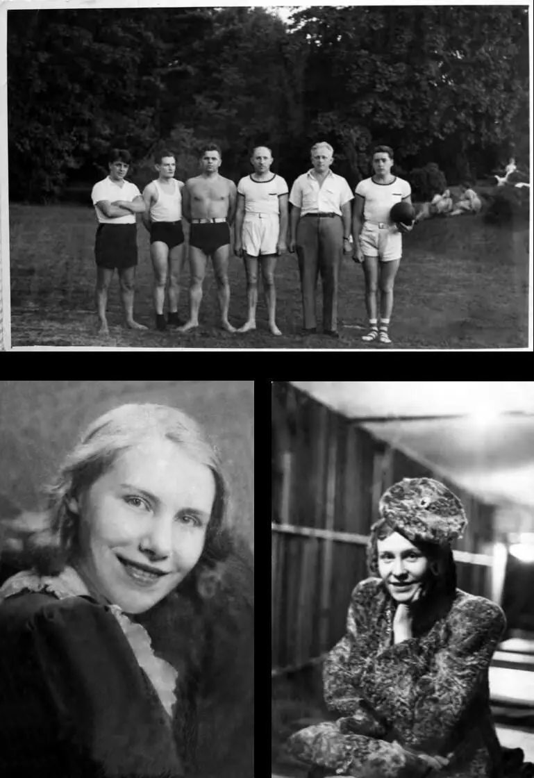 Фотографии разного периода времени А Лягин с племянницами 1934 г Лягин - фото 39