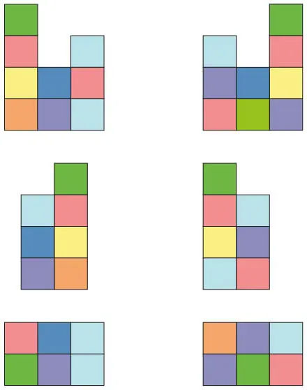 Рис 913Вид фигуры созданной в приложении Tap Tap Blocks с шести разных - фото 108