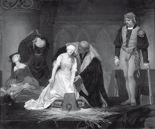 Поль Деларош Казнь Джейн Грей 1833 Национальная галерея Лондон Дверь - фото 45