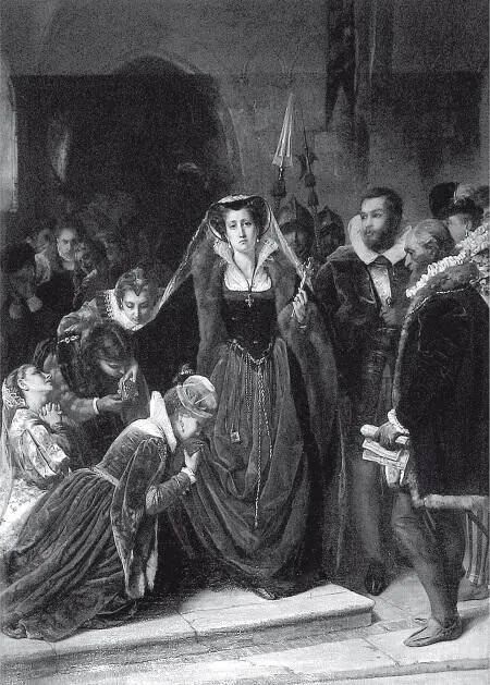 Сципион Внутелли Мария Стюарт шествует на эшафот 1861 Местонахождение - фото 50