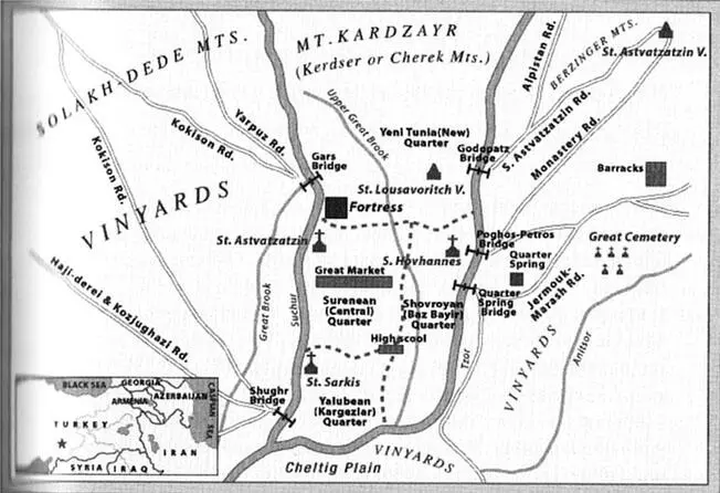 План Зейтуна в 1862 г Вид города в начале XX в Фотография 1909 г - фото 15
