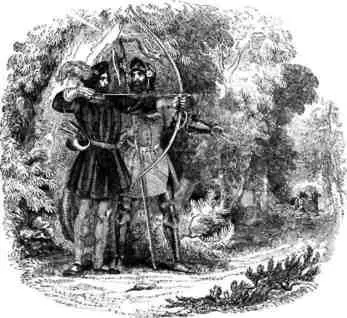 Ил 26 К балладе Робин Гуд и Маленький Джон Худ не установлен Ок 1845 г - фото 92