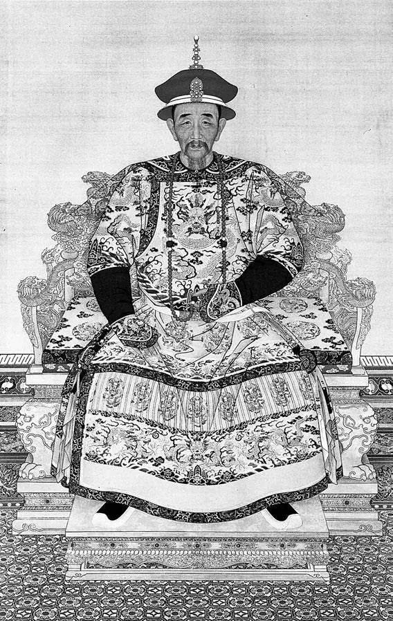 Маньчжурский император Сюанье Канси Китайский рисунок начала XVIII века - фото 2