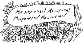 На помощь Дельфина Маринетта На помощь Девочки бросились на крик и - фото 105