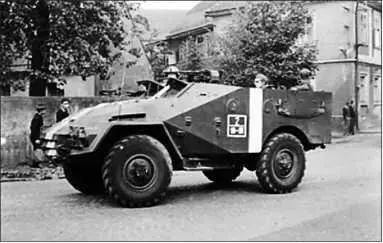 БТР40 в Чехословакии Операция Дунай 1968 год Бронетранспортер БТР40 - фото 18