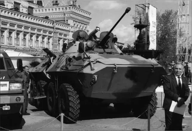 Первый образец бронетранспортера БТР90 на выставке Вооружение военная - фото 110