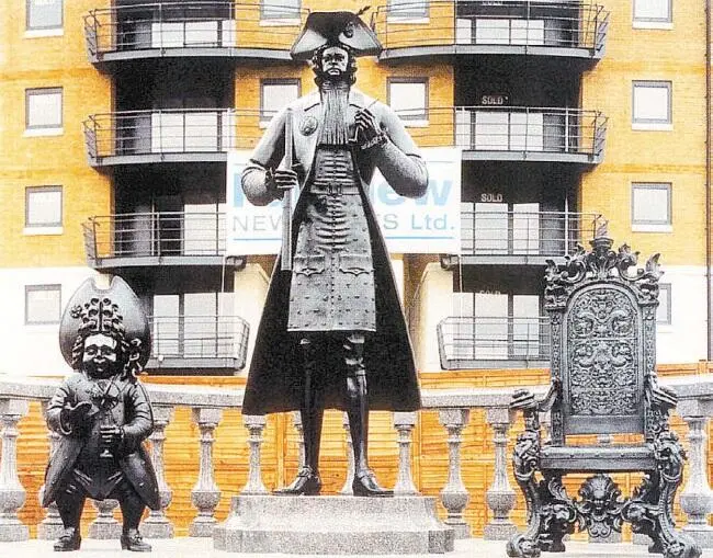 Памятник Петру I Лондон Ведекинд И Портрет императрицы Анны Иоанновны - фото 29