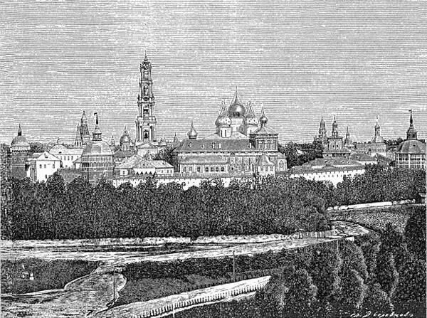 ТроицеСергиева лавра Гравюра XIX век В О Ключевский в 1892 году в - фото 128