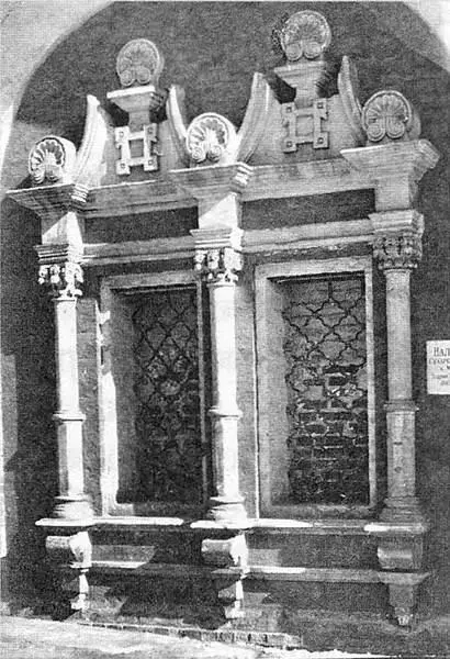 Наличник с Сухаревой башни на стене Донского монастыря Фотография Есть - фото 174