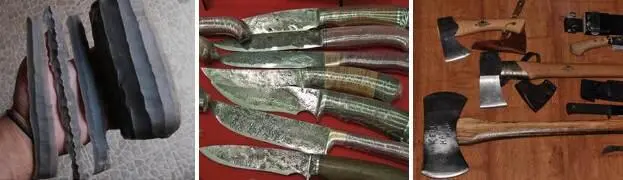 Настоящего стального оружия я имею в виду такое как наконечники копий и мечи - фото 75