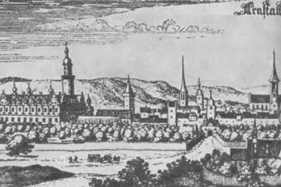 Арнштадт Старинная гравюра Любек Старинная гравюра Дво - фото 10