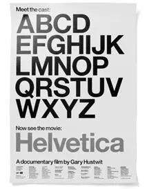Плакат для фильма Helvetica Experimental Jetset 2007 год Воспроизводится с - фото 27
