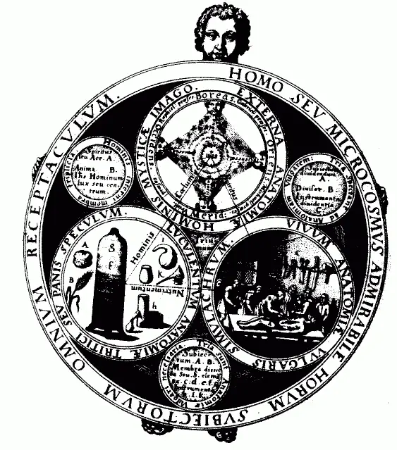 Robert Fludd Anatomiae Amphitheatrum 1623 Роберт Фладд Анатомический - фото 10